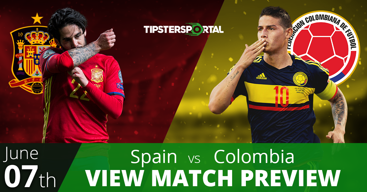 Spain vs Columbia Match preview